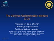 The Common Communication Interface (CCI) - Ethernet Technology ...