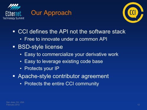 The Common Communication Interface (CCI) - Ethernet Technology ...