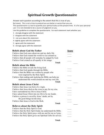 the questionnaire measurement of