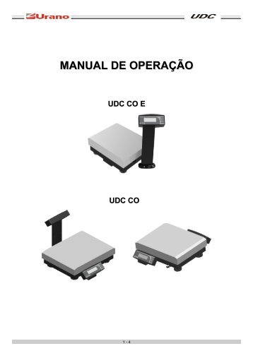 MANUAL DE OPERAÃÃO - Urano