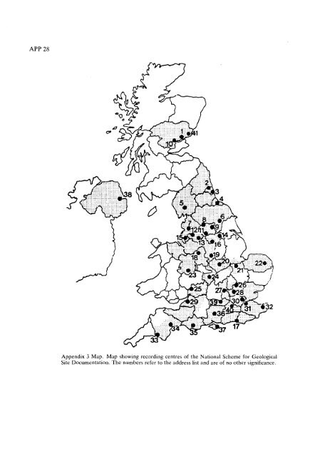 GUIDELINES FOR THE CURATION OF GEOLOGICAL MATERIALS