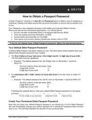 How to Obtain a Passport Password