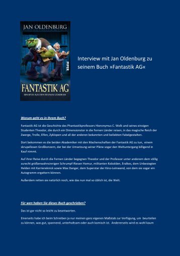 zum Interview mit Jan Oldenburg - Piper-Fantasy.de