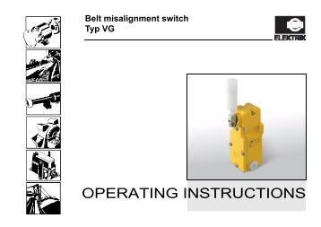 OPERATING INSTRUCTIONS - Kiepe Elektrik