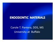 Carole T. Pantera, DDS, MS University at Buffalo