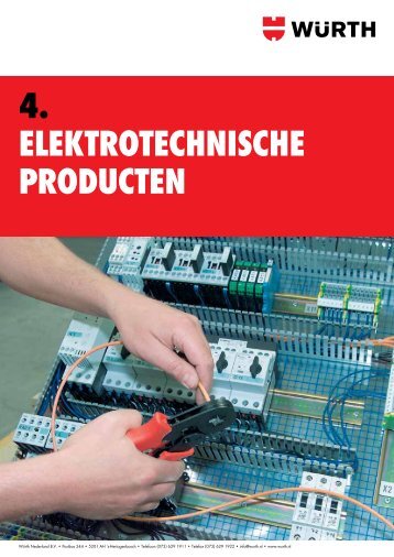 4. ElEktrotEchnischE productEn - WÃ¼rth Nederland