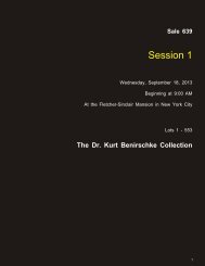 Session 1 - Daniel F. Kelleher Auctions, LLC