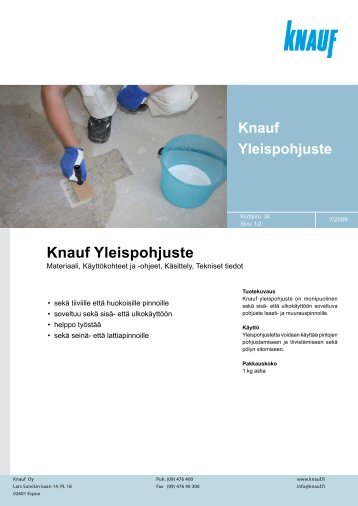 Knauf Yleispohjuste