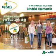 Guía tiendas de la estación Madrid Chamartín