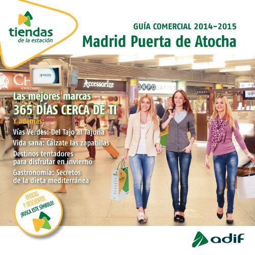 Guía tiendas de la estación Madrid Puerta de Atocha