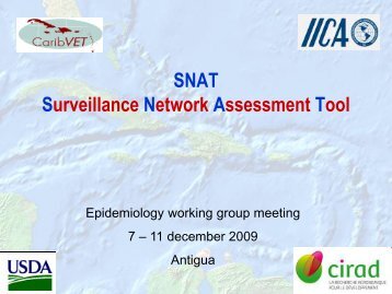 SNAT Surveillance Network Assessment Tool - Caribvet