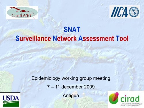 SNAT Surveillance Network Assessment Tool - Caribvet