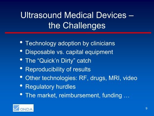 A Methodology for Ultrasound Product Development - Ultrasonic ...