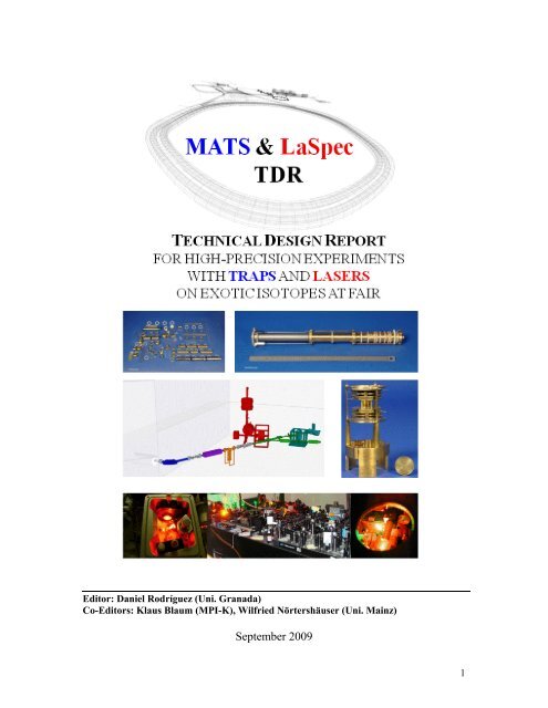 download MATS &amp; LaSpec TDR - Facility for Antiproton and Ion ...
