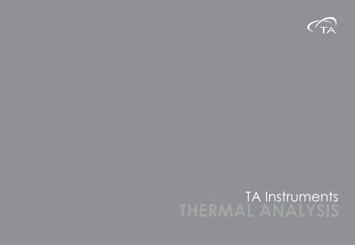 Q5000SA Brochure - TA Instruments