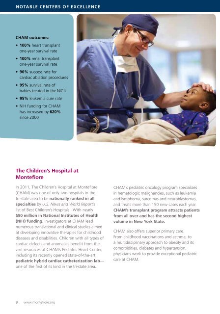 Learn more about Montefiore's capabilities through this detailed and ...