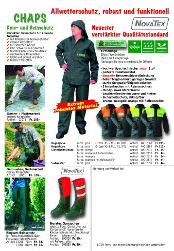 BB-Novatex/Schuhe Flyer2009