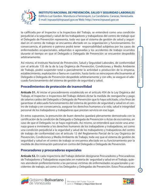 Propuesta de Reglamento Parcial para los Delegados y Delegadas ...