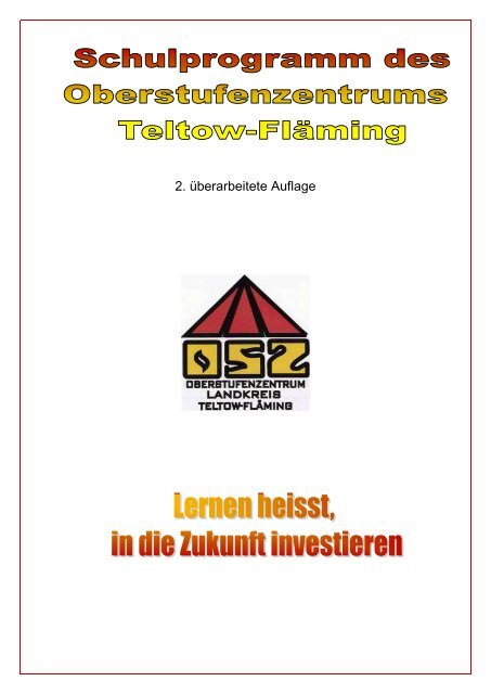 Schulprogramm - OSZ