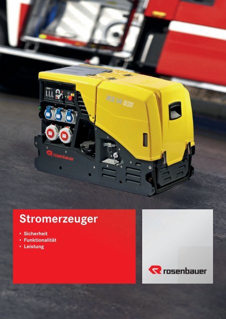 Stromerzeuger - BTL Brandschutz Technik GmbH Leipzig