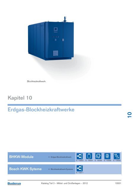 Kapitel 10 Erdgas-Blockheizkraftwerke - Buderus