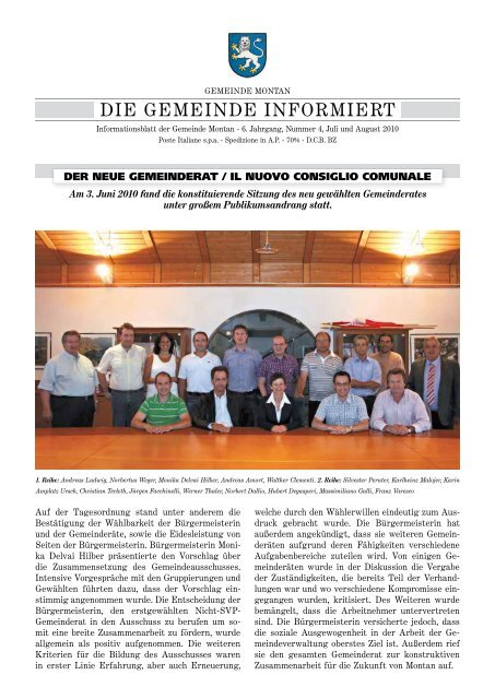 Informationsblatt Nr. 4/2010 (2,58 MB)