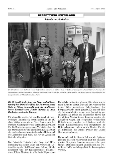 Informationsblatt Nr. 4/2010 (2,58 MB)