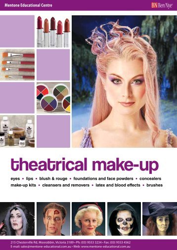 theatrical make-up - Mentone Educational Centre