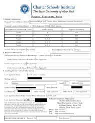 Proposal Transmittal Form - Newyorkcharters.org