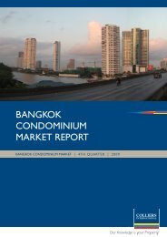 BANGKOK CONDOMINIUM MARKET REPORT - Colliers