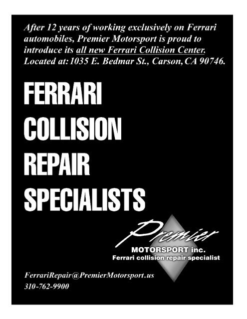 Volume 17 Issue 3 - May/June 2010 - Ferrari Club of America ...