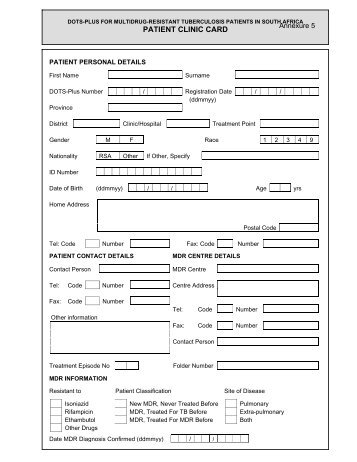 Annexures 5 - SA HealthInfo