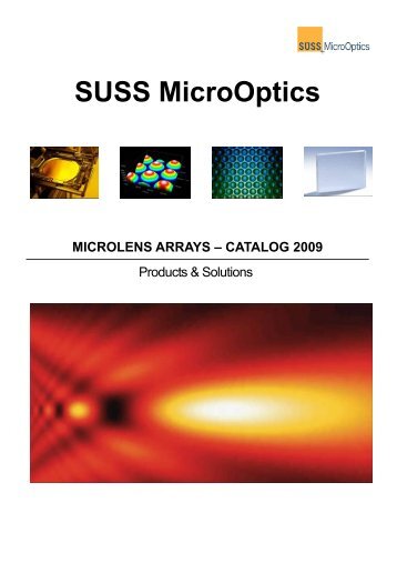 SUSS MicroOptics - International Technology Corporation