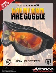 NFPA 1977 CeRtiFied! - Alliance Fire and Rescue Inc.