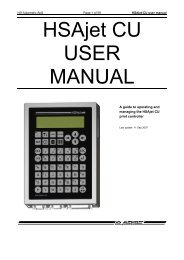 HSAjet CU USER MANUAL - hsausa