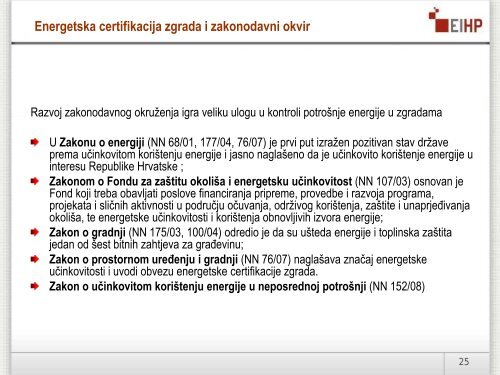 Aktivnosti u provedbi energetskih pregleda - Centar za energetsku ...