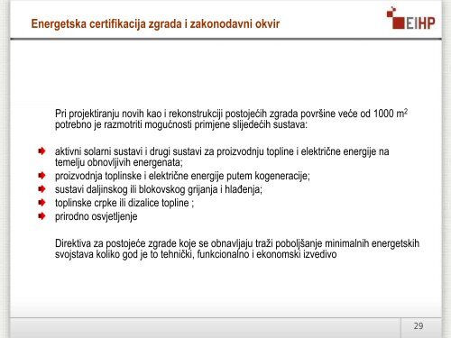 Aktivnosti u provedbi energetskih pregleda - Centar za energetsku ...