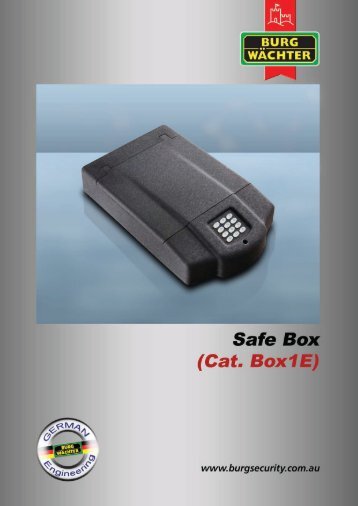 Safe Box - Burg.sieper.com.au