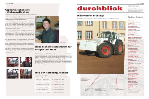 Ausgabe 04.2009 - dittgen Bauunternehmen GmbH