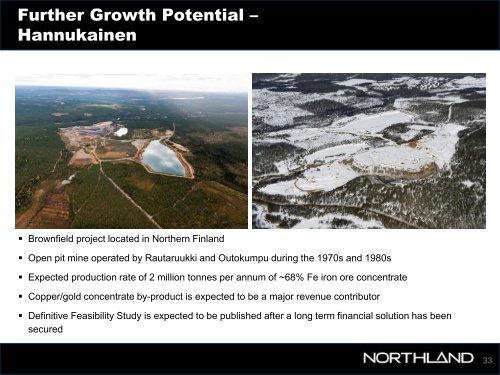 Investor Presentation May 2013 - Northland Resources