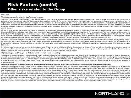 Investor Presentation May 2013 - Northland Resources