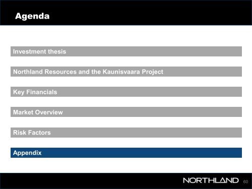 Investor Presentation May 2013 - Northland Resources