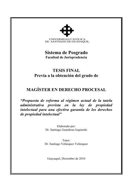 Sistema de Posgrado