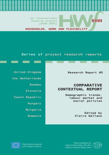 COMPARATIVE CONTEXTUAL REPORT - HWF