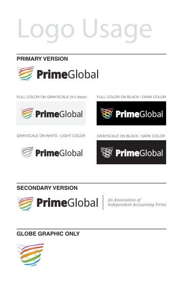 Logo Usage - PrimeGlobal