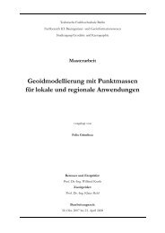 Geoidmodellierung mit Punktmassen - Beuth Hochschule fÃƒÂ¼r ...