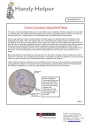 Colony Counting Using GeneTools - Ozyme