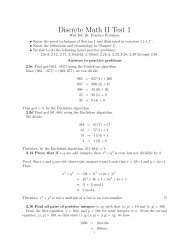 REAL ANALYSIS 2 FINAL EXAM SAMPLE PROBLEM SOLUTIONS ...