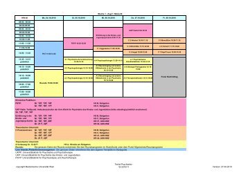 Stundenplan Zug F - Modul B.pdf - Medizinische Universität Wien