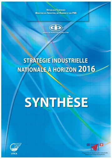 Télécharger la synthèse - Tunisie industrie